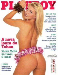 Sheila Mello Nua na Revista Playboy